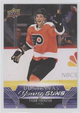 2023-24 Upper Deck Series 1 - UD Canvas #C100 - Young Guns - Tyson Foerster