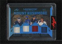 Mike Richter, Mark Messier, Brian Leetch, Rod Gilbert [Uncirculated] #/7