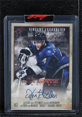 2023 Leaf Ultimate - Ultimate Hockey Magazine - Bronze Spectrum #UHM-VL1 - Vincent Lecavalier /25 [Uncirculated]