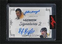 Johnny Bucyk, Ray Bourque [Uncirculated] #/2