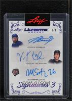 Steven Stamkos, Vincent Lecavalier, Martin St. Louis [Uncirculated] #/8