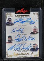 Felix Potvin, Kirk McLean, Ron Hextall, Mike Richter [Uncirculated] #/1