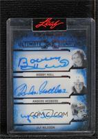 Bobby Hull, Anders Hedberg, Ulf Nilsson [Uncirculated] #/3