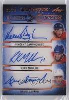 Vincent Damphousse, Kirk Muller, Denis Savard #/20