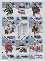 Kirill Kaprizov, Connor McDavid, Kent Johnson, Sidney Crosby, Mario Lemieux, St…