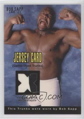 2003 Epoch Bob Sapp Cards Set - Jersey Shirt #JERSEY-B - Bob Sapp (Trunks) /350