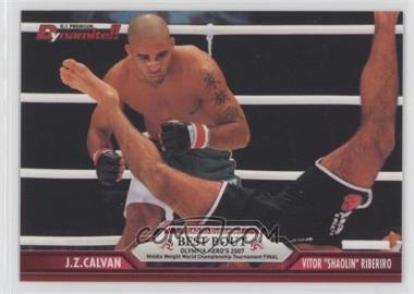 2008 Epoch K1 Premium Dynamite!! - Best Bout #BB2 - J.Z. Calvan vs Vitor Ribeiro