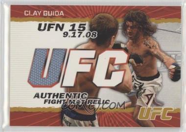 2009 Topps UFC - Authentic Fight Mat Relic - Gold #FM-CG - Clay Guida /99