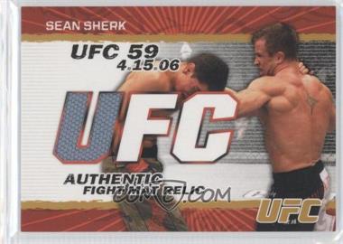 2009 Topps UFC - Authentic Fight Mat Relic - Gold #FM-SS - Sean Sherk /199