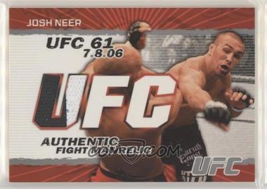 2009 Topps UFC - Authentic Fight Mat Relic #FM-JN - Josh Neer