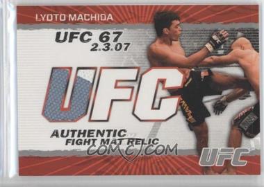 2009 Topps UFC - Authentic Fight Mat Relic #FM-LM - Lyoto Machida