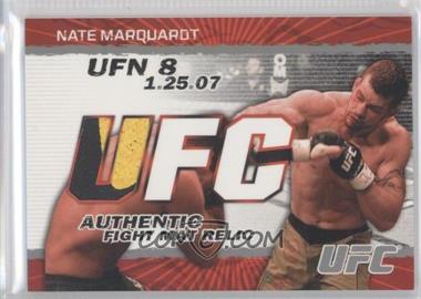 2009 Topps UFC - Authentic Fight Mat Relic #FM-NM - Nate Marquardt