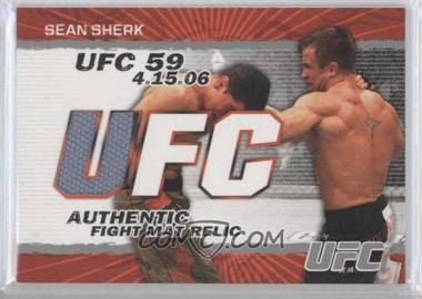 2009 Topps UFC - Authentic Fight Mat Relic #FM-SS - Sean Sherk