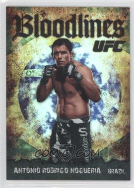 2009 Topps UFC - Bloodlines - Black #BL-15 - Antonio Rodrigo Nogueira /88