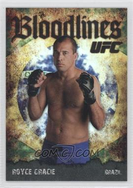 2009 Topps UFC - Bloodlines - Black #BL-8 - Royce Gracie /88