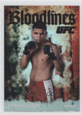 2009 Topps UFC - Bloodlines #BL-3 - Efrain Escudero