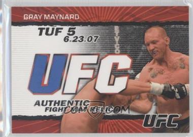 2009 Topps UFC - Fight Mat Relics - Black #FM-GM - Gray Maynard /88