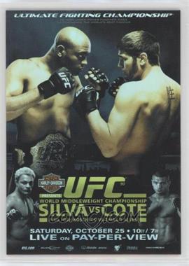 2009 Topps UFC - Fight Poster Review #FPR-UFC90 - UFC 90