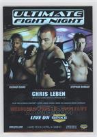 UFN5 (Rashad Evans, Chris Leben, Stephan Bonnar) [EX to NM]