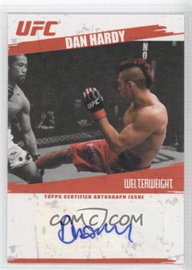 2009 Topps UFC - Fighter Autographs #FA-DHA - Dan Hardy