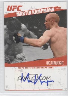 2009 Topps UFC - Fighter Autographs #FA-MK - Martin Kampmann