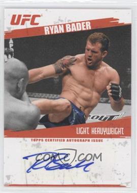 2009 Topps UFC - Fighter Autographs #FA-RB - Ryan Bader