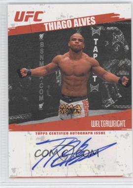 2009 Topps UFC - Fighter Autographs #FA-TA - Thiago Alves