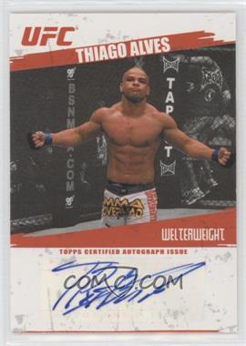 2009 Topps UFC - Fighter Autographs #FA-TA - Thiago Alves