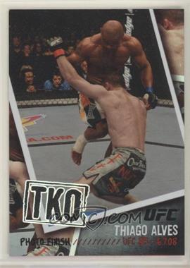 2009 Topps UFC - Photo Finish - Black #PF-16 - Thiago Alves /88