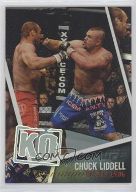 2009 Topps UFC - Photo Finish #PF-2 - Chuck "The Iceman" Liddell (Chuck Liddell)