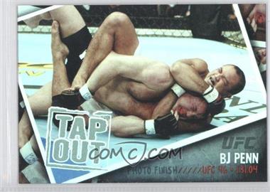 2009 Topps UFC - Photo Finish #PF-4 - B.J. Penn (BJ Penn)