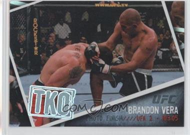 2009 Topps UFC - Photo Finish #PF-7 - Brandon Vera