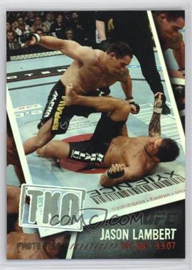 2009 Topps UFC - Photo Finish #PF-9 - Jason Lambert