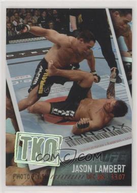 2009 Topps UFC - Photo Finish #PF-9 - Jason Lambert