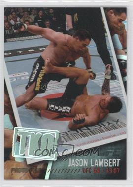 2009 Topps UFC - Photo Finish #PF-9 - Jason Lambert