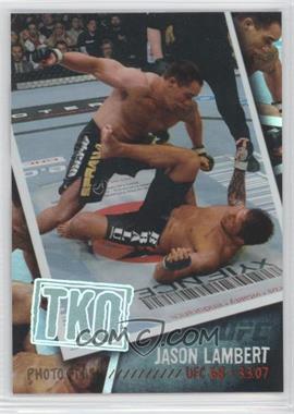 2009 Topps UFC - Photo Finish #PF-9 - Jason Lambert