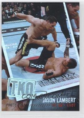 2009 Topps UFC - Photo Finish #PF-9 - Jason Lambert