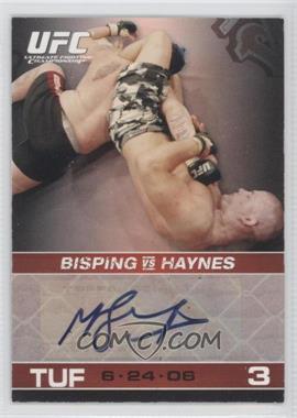 2009 Topps UFC Round 1 - Autographs #A-MB - Michael Bisping