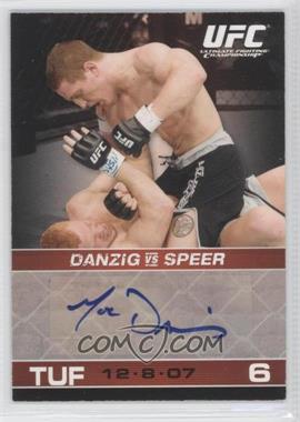 2009 Topps UFC Round 1 - Autographs #A-MDA - Mac Danzig