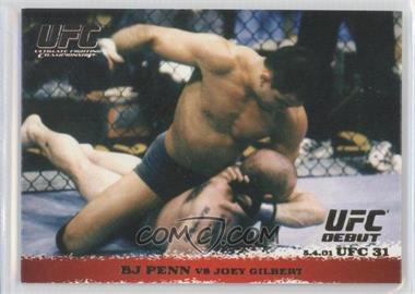 2009 Topps UFC Round 1 - [Base] - Gold #10 - BJ Penn vs Joey Gilbert