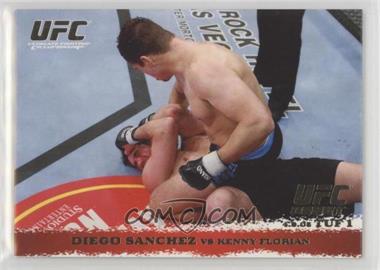 2009 Topps UFC Round 1 - [Base] - Gold #21 - Diego Sanchez vs Kenny Florian