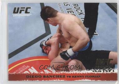 2009 Topps UFC Round 1 - [Base] - Gold #21 - Diego Sanchez vs Kenny Florian