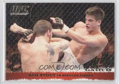 2009 Topps UFC Round 1 - [Base] - Gold #39 - Sam Stout vs Spencer Fisher