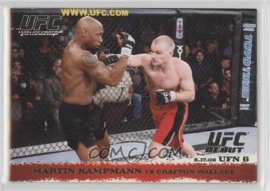 2009 Topps UFC Round 1 - [Base] - Gold #49 - Martin Kampmann vs Crafton Wallace