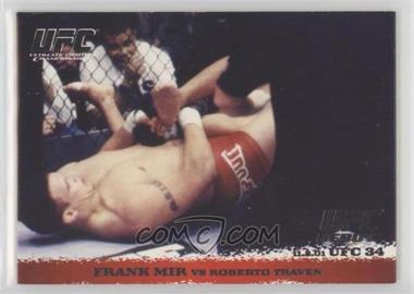 2009 Topps UFC Round 1 - [Base] - Silver #12 - Frank Mir vs Roberto Traven /288