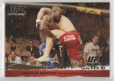 2009 Topps UFC Round 1 - [Base] - Silver #47 - Cheick Kongo vs Gilbert Aldana /288