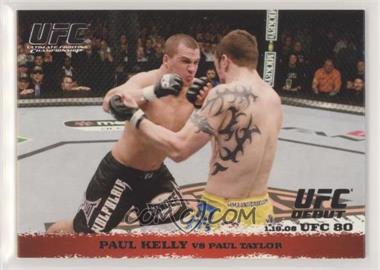 2009 Topps UFC Round 1 - [Base] - Silver #79 - Paul Kelly vs Paul Taylor /288