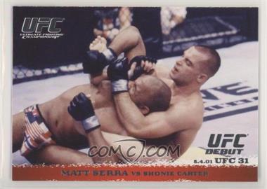 2009 Topps UFC Round 1 - [Base] #11 - Matt Serra vs Shonie Carter