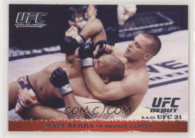 2009 Topps UFC Round 1 - [Base] #11 - Matt Serra vs Shonie Carter