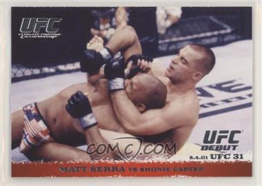 2009 Topps UFC Round 1 - [Base] #11 - Matt Serra vs Shonie Carter